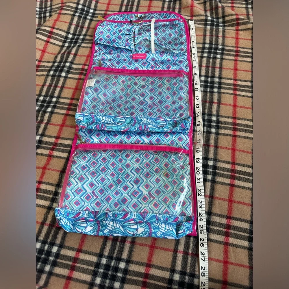 Lilly Pulitzer Target hanging valet makeup toiletry travel bag(see all photos) - Picture 9 of 10